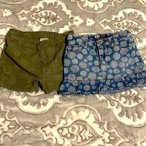 Girl short size 6X